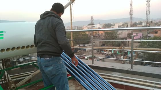 SOLAR WATER HEATER LOOFAL