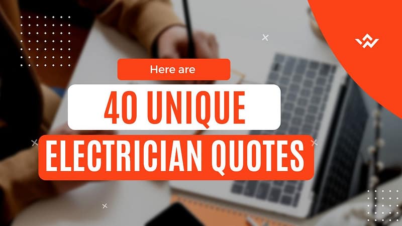 Unique electrician quotes - Loofal